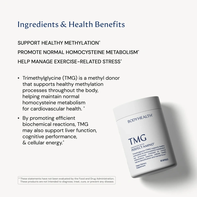 BodyHealth, ТМГ, 60 капсул