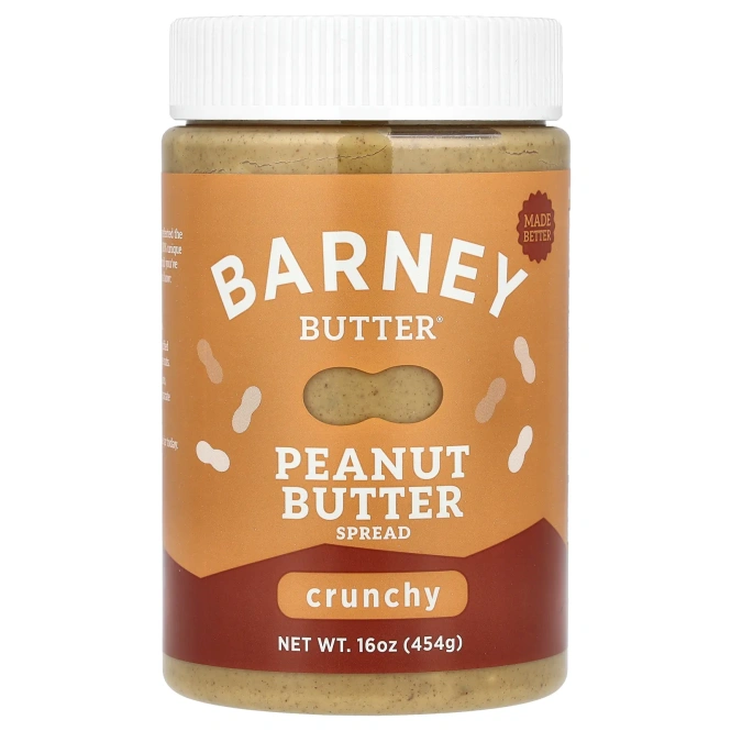 Barney Butter, Спред с арахисовой пастой, хрустящий, 454 г (16 унций)