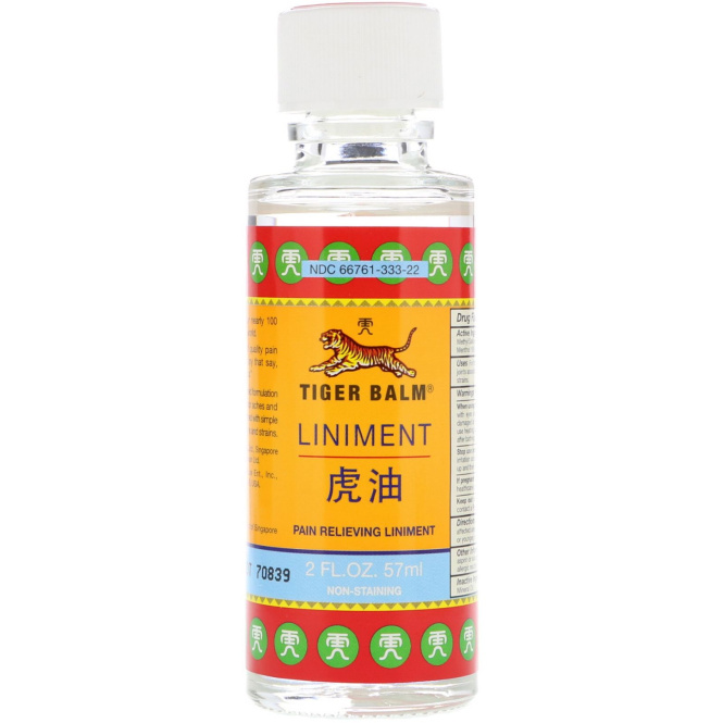 Tiger Balm, «Тигровый бальзам», 2 жидких унции (57 мл)