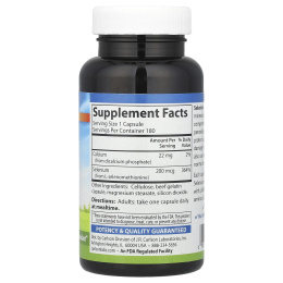 Carlson Labs, Селен, 200 мкг, 180 капсул