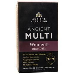 Ancient Nutrition, Ancient Multi - Женский ежедневный мультивитамин 30 капсул