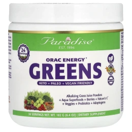 Paradise Herbs, ORAC-Energy Greens, 6.4 унций (182 г)