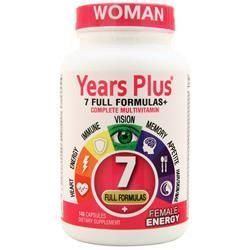 Century Systems, Years Plus 7 полных формул + Полный набор поливитаминов для женщин 140 капсул