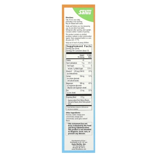Floradix, Floradix, Calcium Magnesium, 17 fl oz (500 ml)