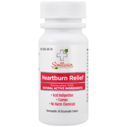 Similasan, Средство против изжоги, активные ингредиенты чилибухи аптечной, 60 растворимых таблеток