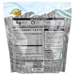 Ghost, Hydration, лимонный сок, 24 стика по 9 г (0,32 унции)
