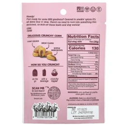 Love Corn, хрустящая кукуруза, копченый барбекю, 45 г (1,6 унции)