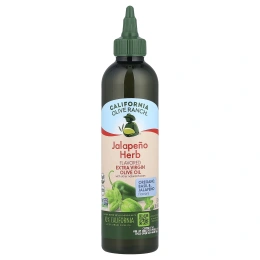 California Olive Ranch, Оливковое масло холодного отжима, трава халапеньо, 250 мл (8,5 жидк. Унции)