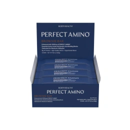BodyHealth, Perfect Amino®, батончик, брауни, 12 батончиков по 44 г (1,55 унции)