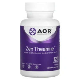 Advanced Orthomolecular Research AOR, Zen Theanine, 120 капсул