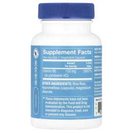 The Vitamin Shoppe, Витамин B6, 100 мг, 100 растительных капсул