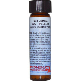 Hyland's Naturals, Standard Homeopathic, Nux Vomica, 30С, 160 гранул (1/4 унции)