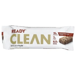Ready, Clean Protein Bar, шоколадно-арахисовая паста, 12 батончиков, 52 г (1,83 унции)