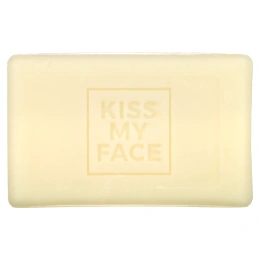 Kiss My Face, кусковое мыло с козьим молоком, роза и магнолия, 142 г (5 унций)