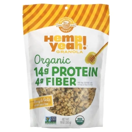 Manitoba Harvest, Hemp Yet!, органическая гранола, мед с овсяными хлопьями, 283 г (10 унций)
