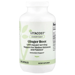 Vitacost, Everyday, корень имбиря, 360 капсул (550 мг в капсуле)