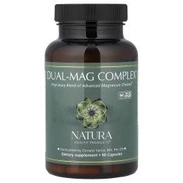 Natura Health Products, Dual-Mag Complex®, 90 капсул