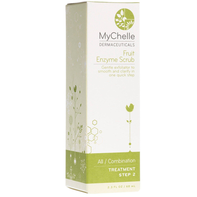 MyChelle Dermaceuticals, Fruit Enzyme Scrub, Normal, 2.3 fl oz (68 ml)