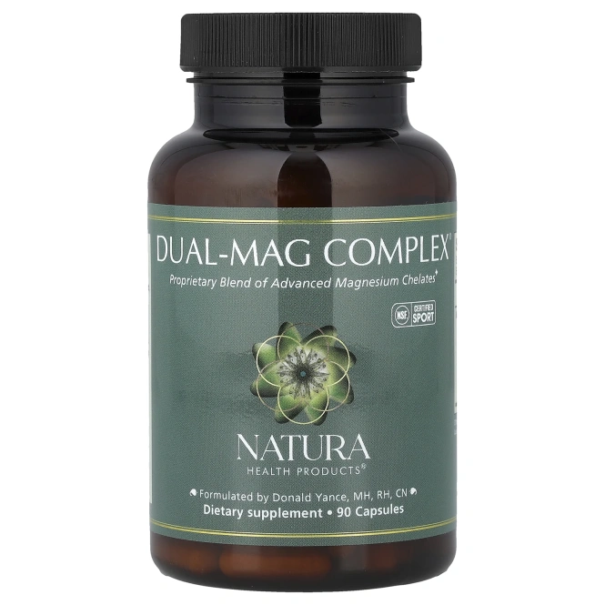 Natura Health Products, Dual-Mag Complex®, 90 капсул
