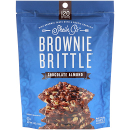 Sheila G's, Brownie Brittle, Chocolate Almond, 5 oz (142 g)