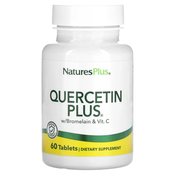 NaturesPlus, Quercetin Plus, 60 таблеток