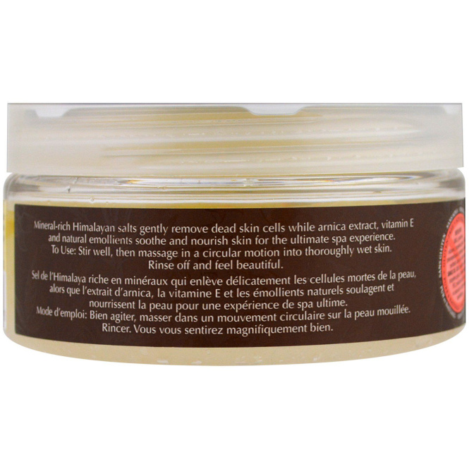 Eclair Naturals, Скраб из гималайской соли, грейпфрут, 9 унций (255 г)