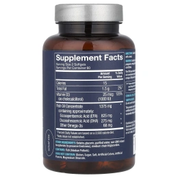 Vthrive, Миниатюрный рыбий жир из дикого аляски, 120 капсул