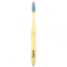 Wowe, ColorBurst, бамбуковая зубная щетка, синий цвет, 1 зубная щетка