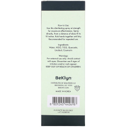 BeKLYN, Absolute Purifying Spray, Alcohol-Free Hand Sanitizer, 10.14 fl oz (300 ml)