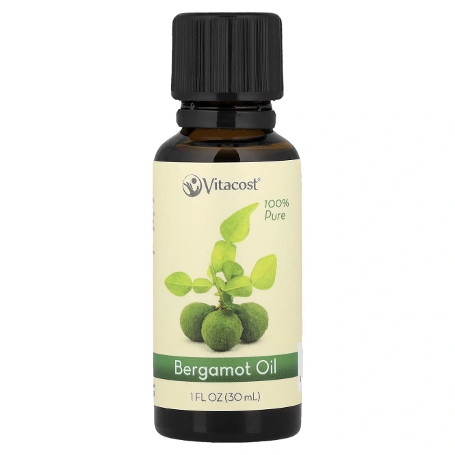 Vitacost, 100% чистое масло бергамота, 30 мл (1 жидк. унция)