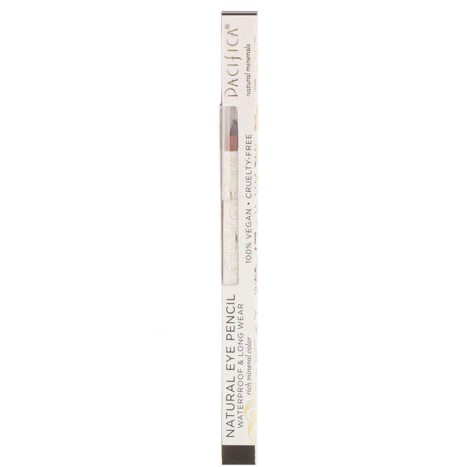 Pacifica, Natural Eye Pencil, Waterproof, Fringe (Brown)
