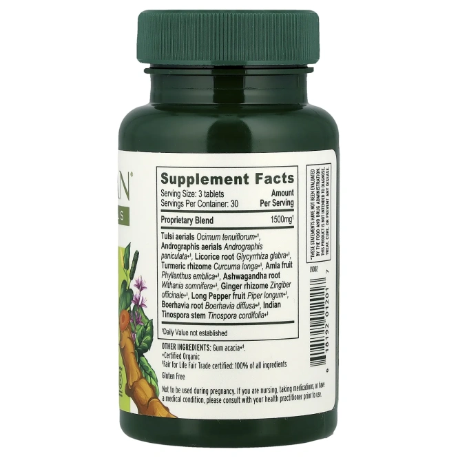 Banyan Botanicals, Immune Strong ™, 90 таблеток