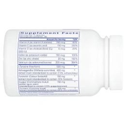 Pure Encapsulations, Комплекс для поддержки щитовидной железы, 60 капсул