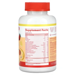 Kids Complete Multivitamin Omega 3 Fish Oil Vitamin D3 and B12, SmartyPants, 120 Gummies