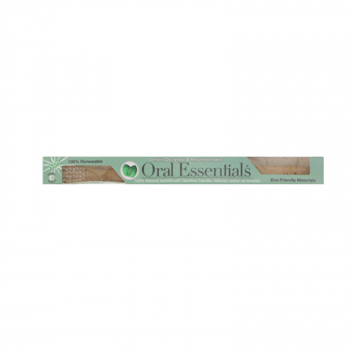 Lumineux Oral Essentials, 100% Natural Toothbrush, Soft , 1 Toothbrush