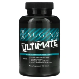 Nugenix, Ultimate, Advanced Free Testosterone Complex, 120 Tablets