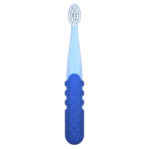 RADIUS, Totz Plus, зубная щетка, для детей от 3 лет, экстрамягкая, синяя, 1 шт.