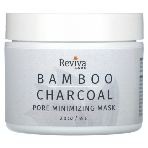 Reviva Labs, Бамбуковый уголь, маска для сужения пор, 2 унции (55 г)