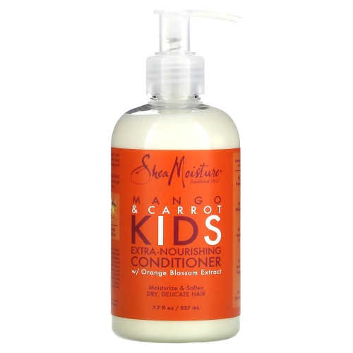 SheaMoisture, Kids Extra-Nourishing Conditioner, Mango & Carrot, 8 fl oz (237 ml)