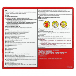 ThermaCare, Улучшенная терапия боли в суставах, одноразовое применение, 4 тепловых обертывания