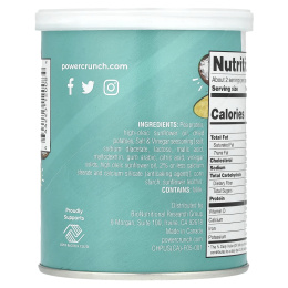 BNRG, Power Crunch®, протеиновые чипсы, соль и уксус, 60 г (2,1 унции)