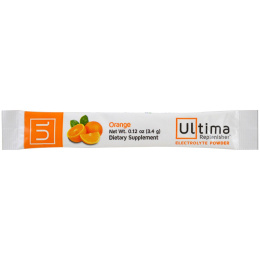 Ultima Replenisher, электролитный порошок, апельсин, 10 пакетов, 3,4 г (0,12 унции) каждый