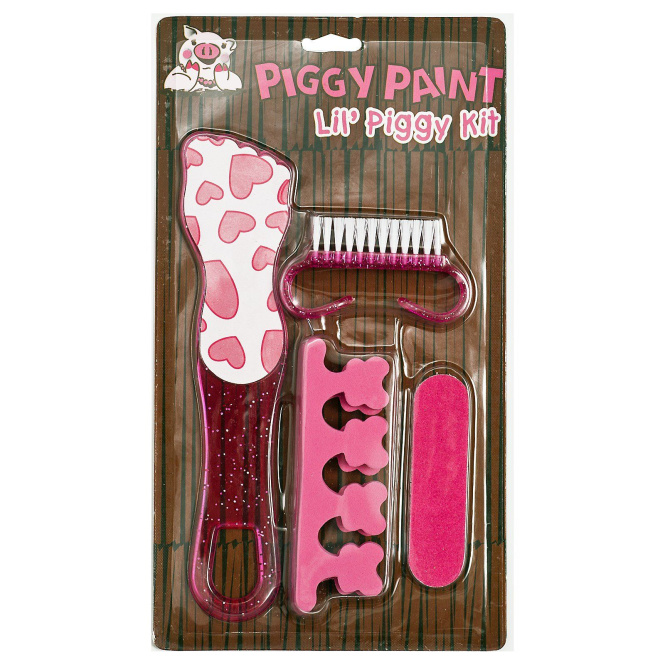 Piggy Paint, Набор Lil' Piggy, Комплект из 4 предметов