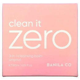 Banila Co., Clean It Zero, очищающий бальзам 3-в-1, оригинальный, 180 мл (6,09 жидк. Унции)