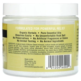 Abra Therapeutics, Для ванн от простуды и гриппа, камфора и ментол, 482 г (17 унций)