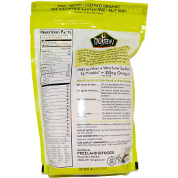 Go Raw, Органические мюсли с яблоком и корицей, 1 фунт (454 г)