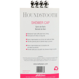 Betty Dain Creations, LLC, Коллекция Socialite, шапочка для душа Houndstooth, 1 шапочка