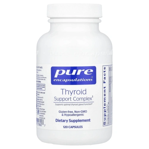 Pure Encapsulations, Комплекс для поддержки щитовидной железы, 120 капсул