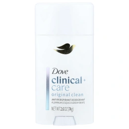 Dove, Clinical + Care, дезодорант-антиперспирант, Original Clean, 74 г (2,6 унции)