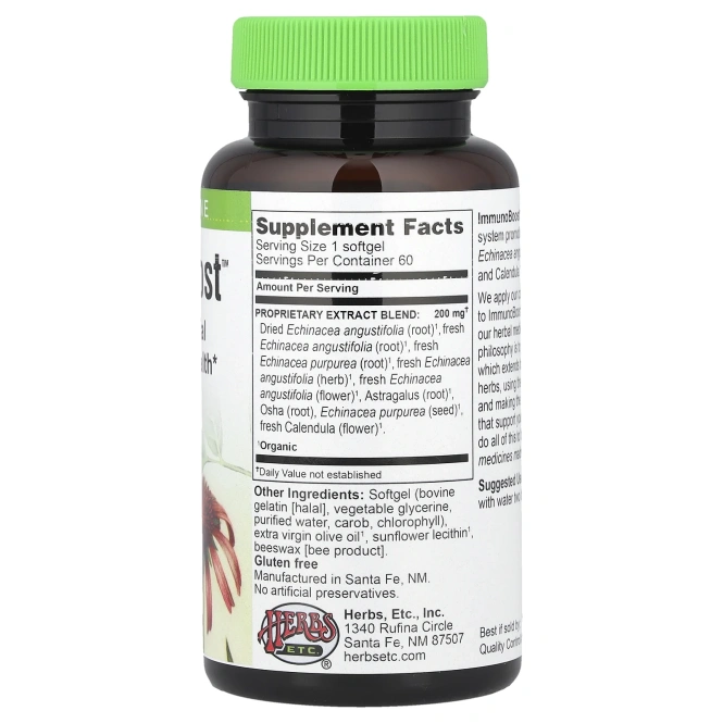 Herbs Etc., ImmunoBoost ™, 60 мягких таблеток